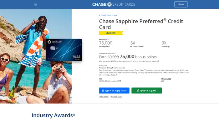 Chase Sapphire Preferred Chase Sapphire Preferred